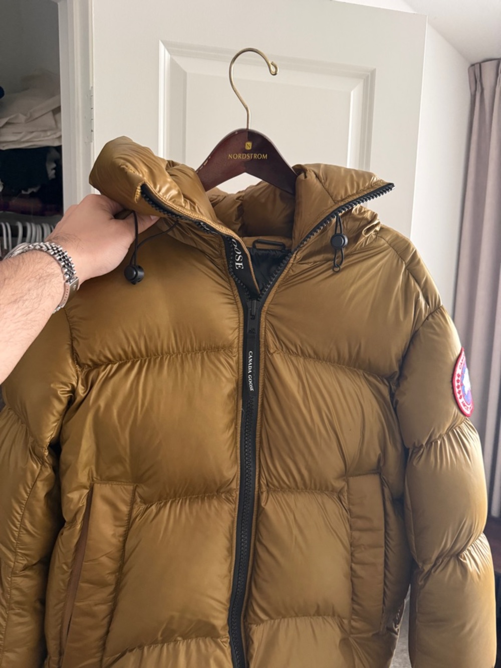 Canada Goose Crofton Puffer - Klondike Gold : Size: Medium (M)